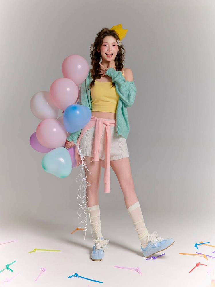 Photography Lighting Portrait - ชุดถ่ายภาพบุคคลสไตล์สาวหวานเกาหลี ปี 2026 รุ่นใหม่ ซีรีส์ครีมมี่ สำหรับวัยรุ่น