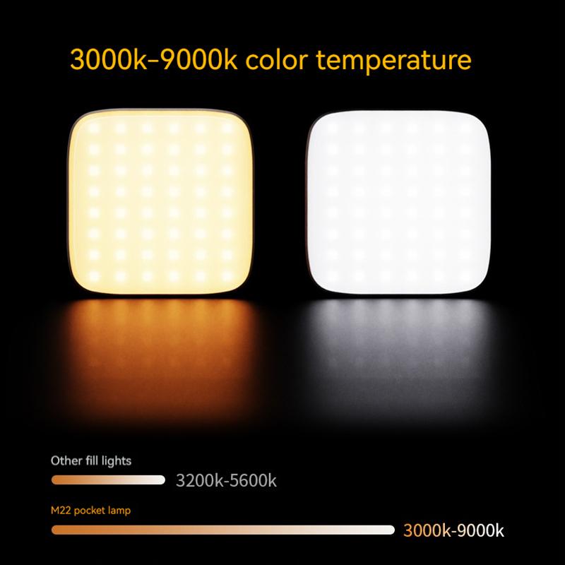 Photography Mobile Lighting - มินิแม่เหล็ก RGB เติมแสงผู้ถือโทรศัพท์มือถือแบบพกพาการถ่ายภาพ Pocket Light Live