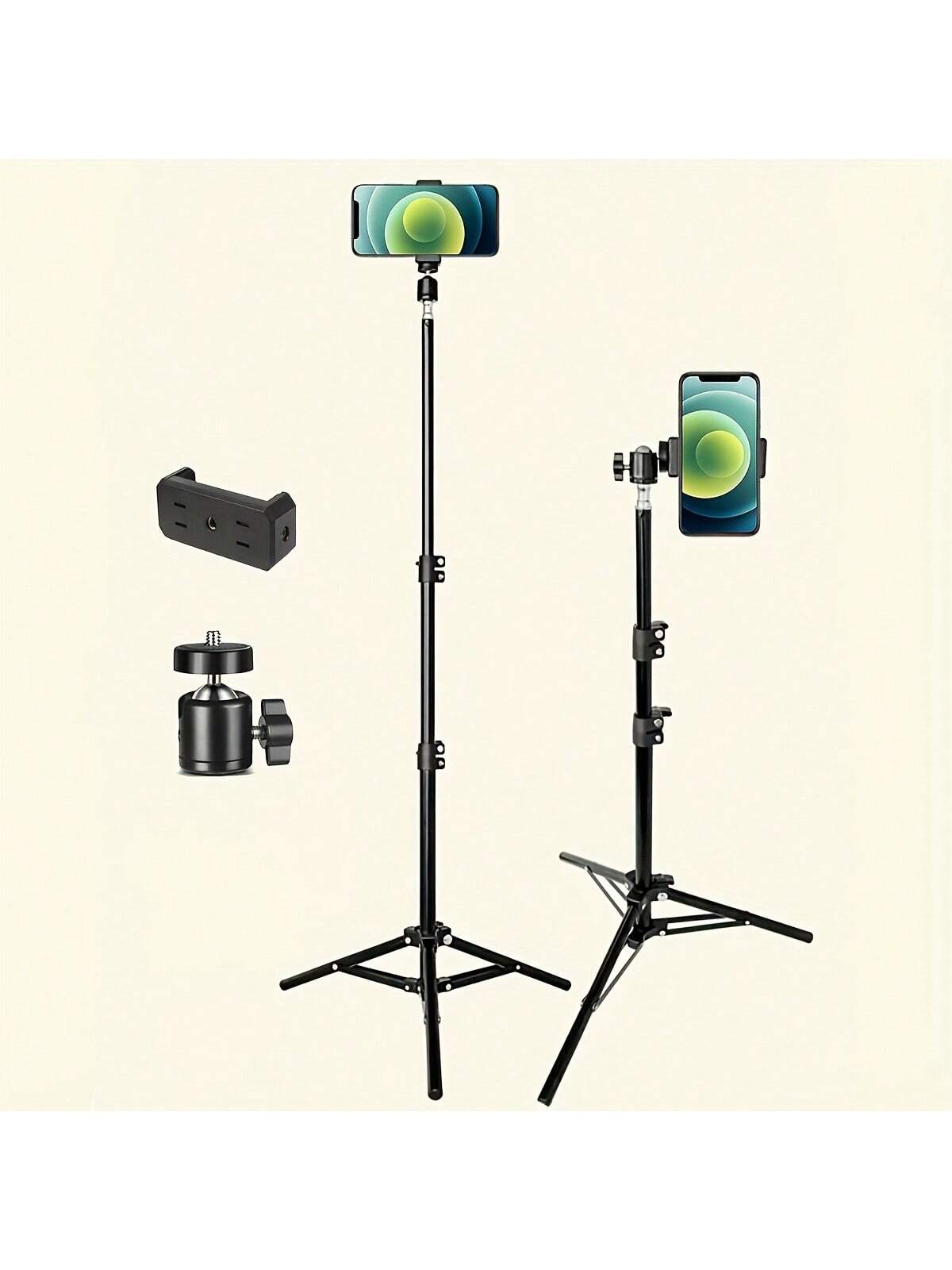 Photography Mobile Lighting - 1 ชิ้น 43.31 นิ้วขาตั้งกล้อง, วิดีโอมือถือถ่ายทอดสดเติมขาตั้งไฟ, ขาตั้งกล้องถ่ายภาพ
