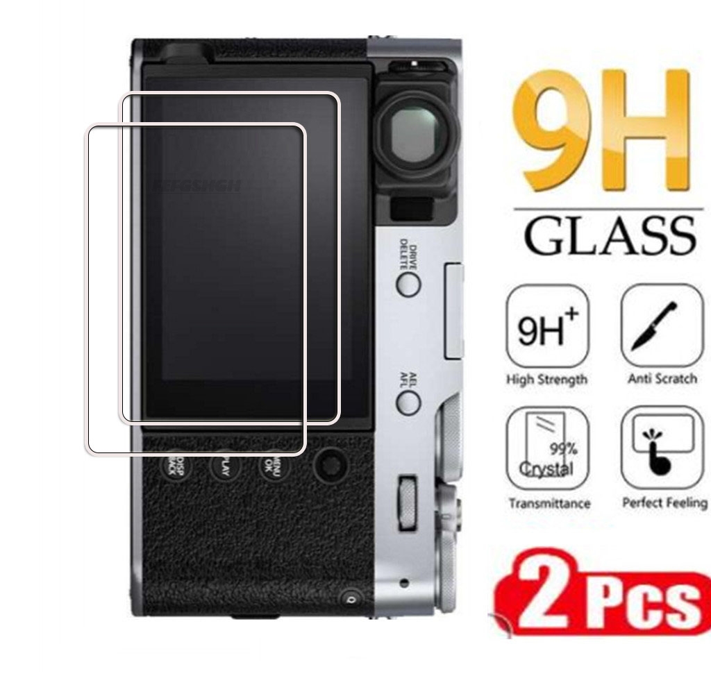 Fujifilm Camera X100Vi - 2PCS 9H HD กระจกนิรภัยสำหรับฟูจิ X-100 VI/V