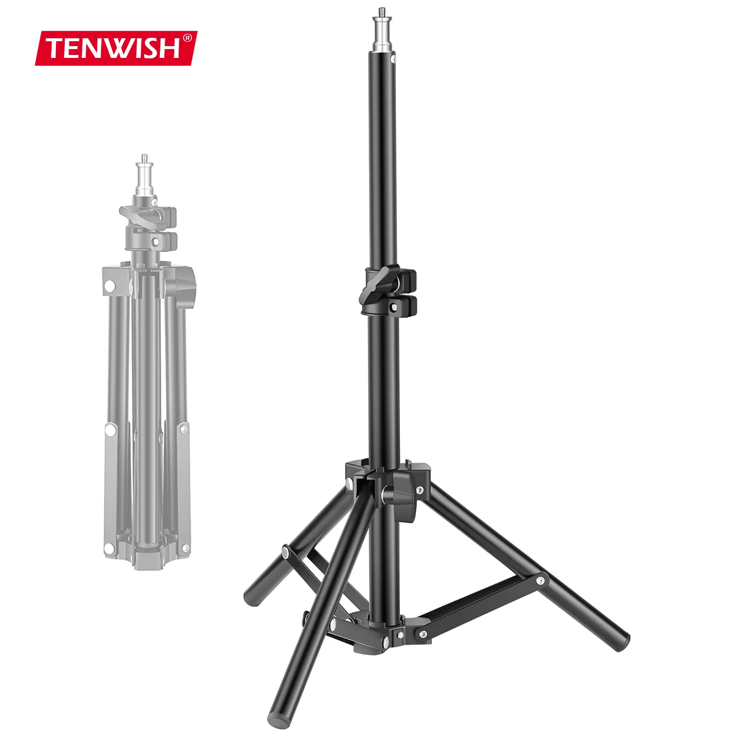 Photography Lighting Background - Tenwish ยืดหยุ่นการถ่ายภาพขาตั้งกล้องขาตั้งกล้องสำหรับ Photo Studio Relfector Softbox