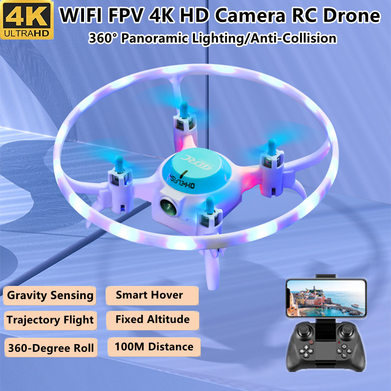 Photography Lighting Beginners - 360 ° Panoramic แสงเซ็นเซอร์แรงโน้มถ่วง WiFi FPV