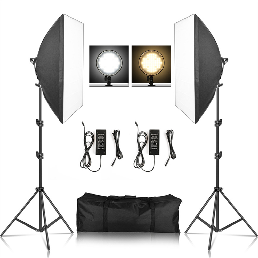 Photography Lighting Background - Softbox Light ชุดถ่ายภาพ Photo 2M Tripiod