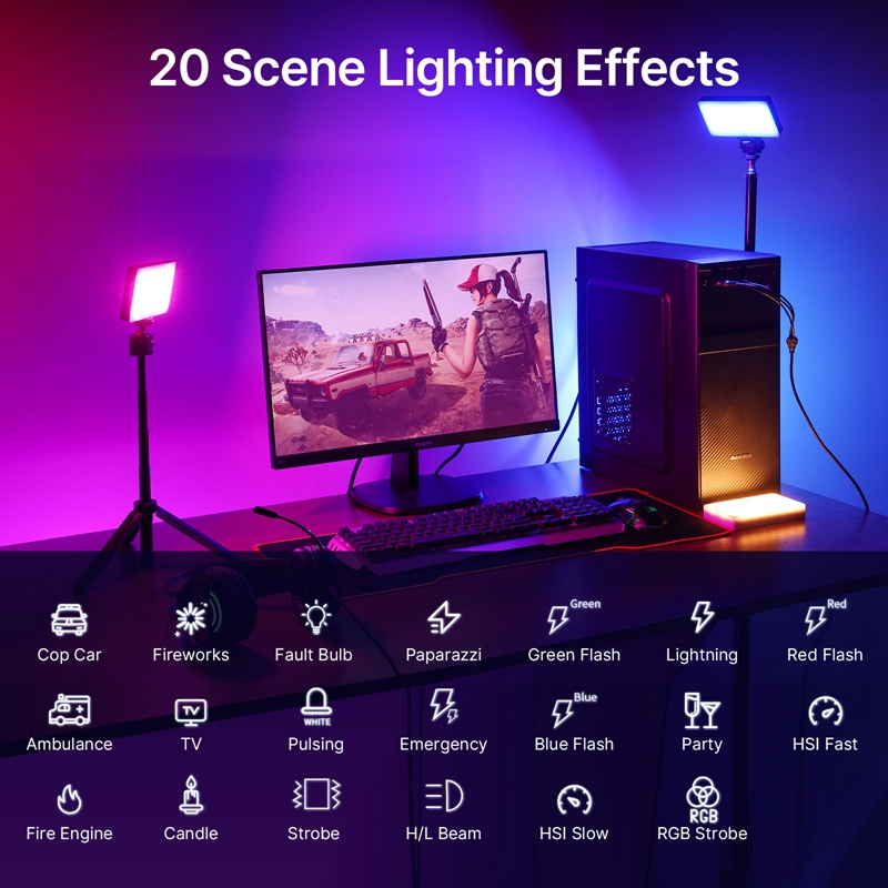 ไฟวิดีโอ ULANZI LT002 RGB, ไฟ  - Torjim Rgb Photography Video Lighting บทวิจารณ์และราคา