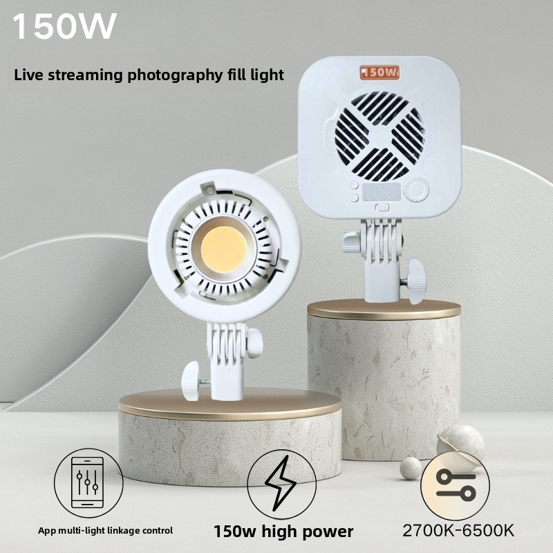 ไฟเติมแสงแบบพกพา 150 วัตต์ สำห - Photography Lighting No Shadows บทวิจารณ์และราคา