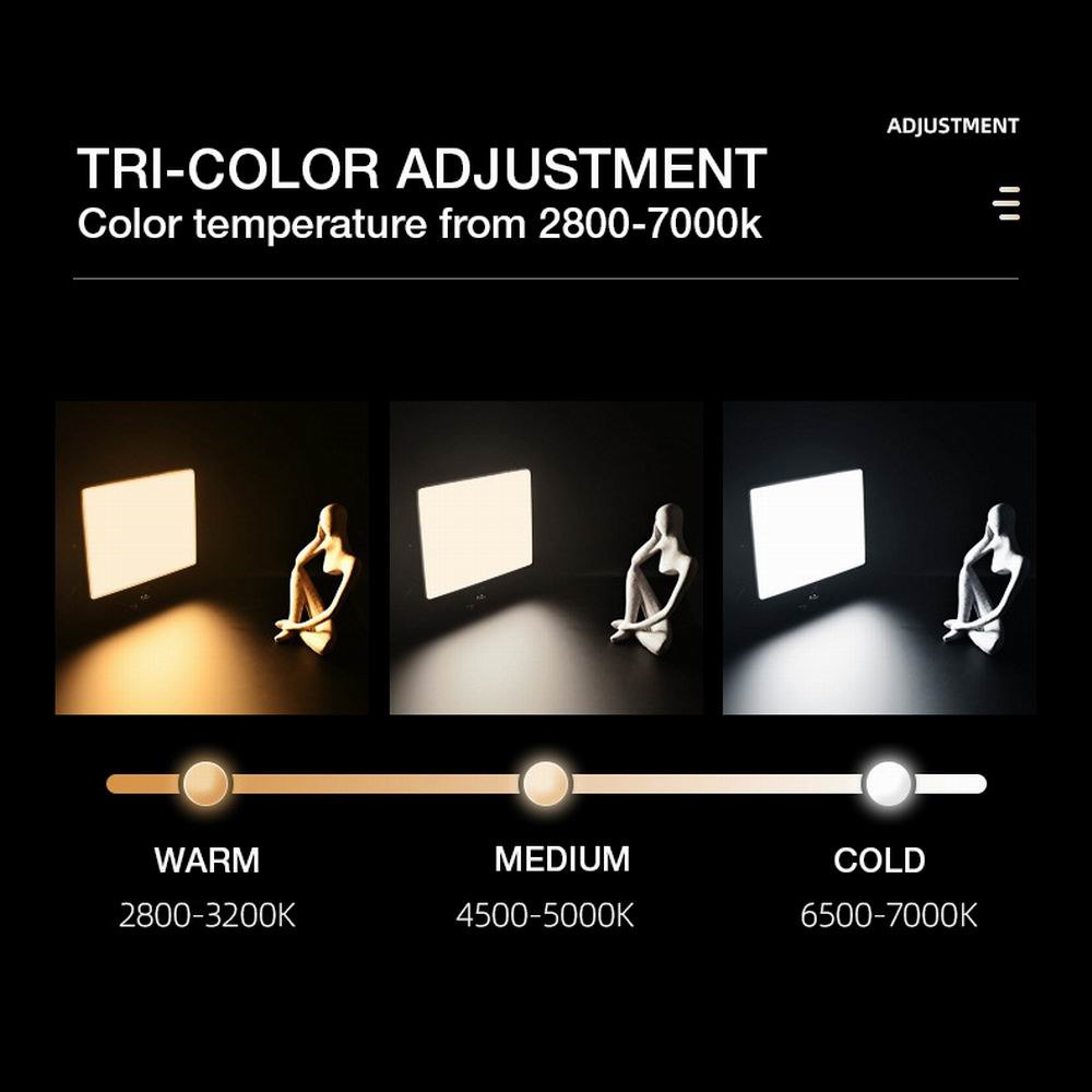 แผงไฟ LED สองสีระดับมืออาชีพ 2 - Photography Studio Lighting Set Up บทวิจารณ์และราคา