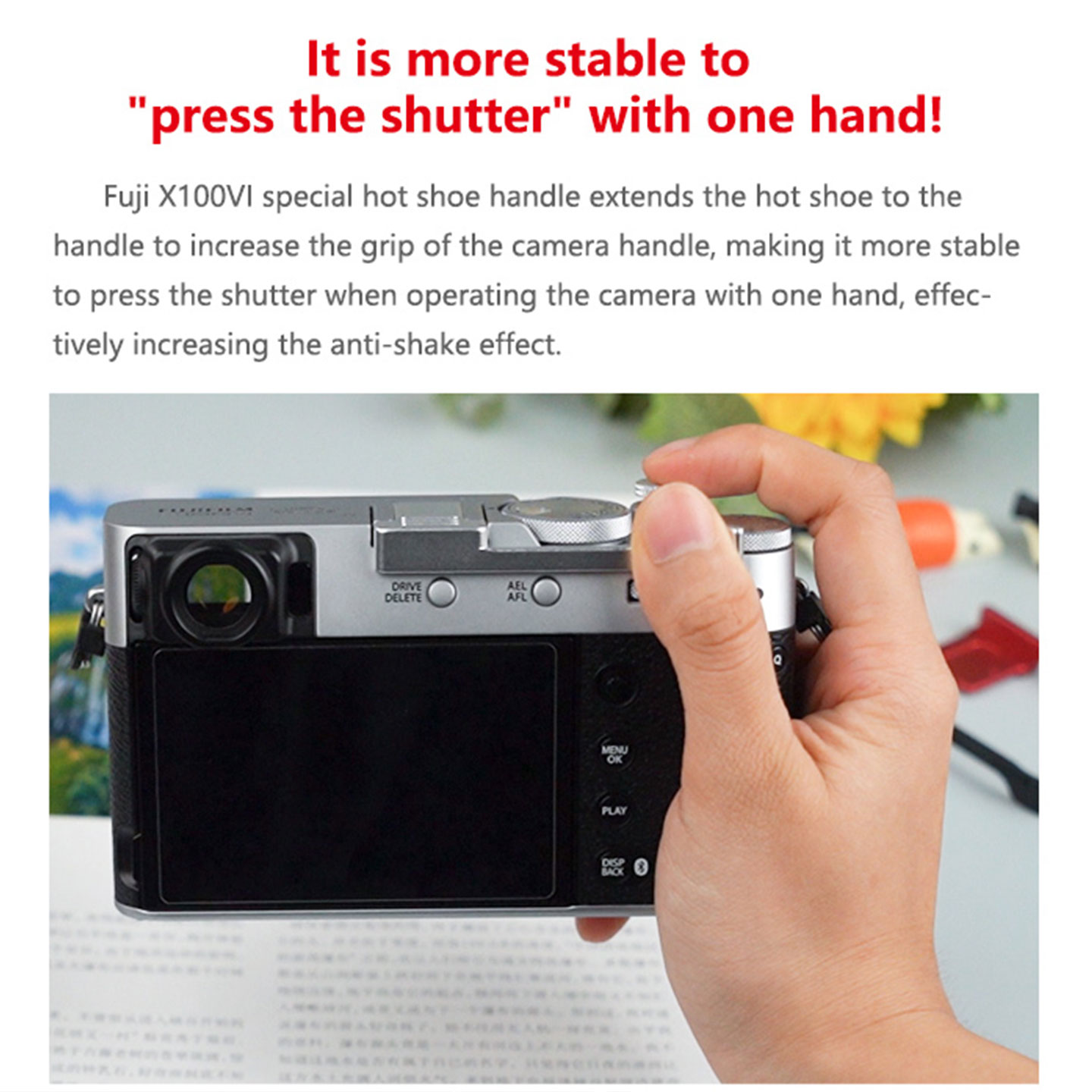 สําหรับ Fujifilm X100Vi Handle - Fujifilm Camera X100Vi บทวิจารณ์และราคา