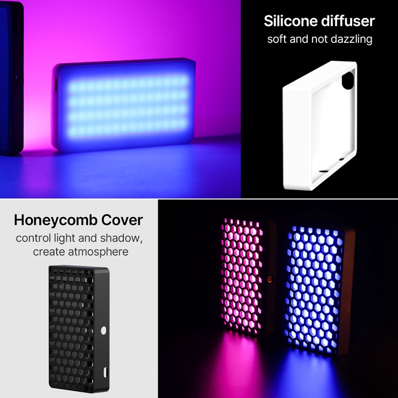 Ulanzi LT002ไฟ LED แฟลชวิดีโอพ - Torjim Rgb Photography Video Lighting บทวิจารณ์และราคา