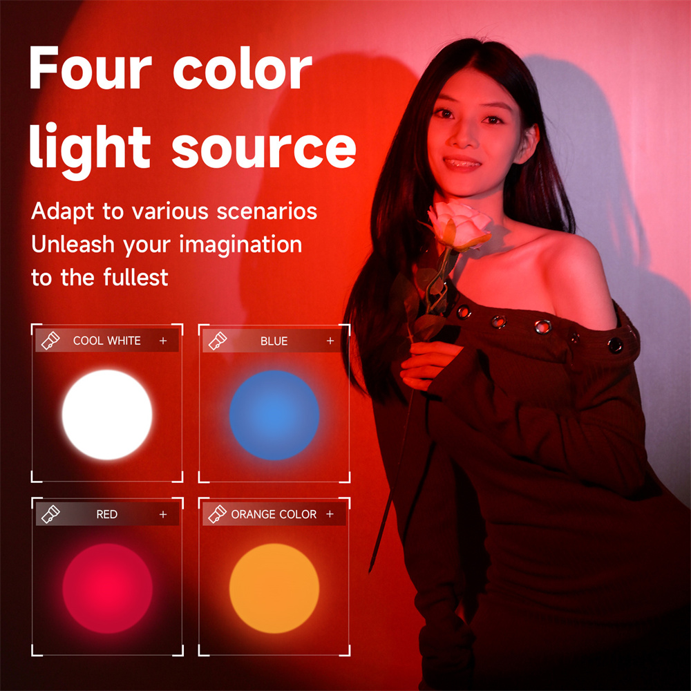 ไฟฉายถ่ายภาพแบบใหม่ 4 สี RGB L - Torjim Rgb Photography Video Lighting บทวิจารณ์และราคา
