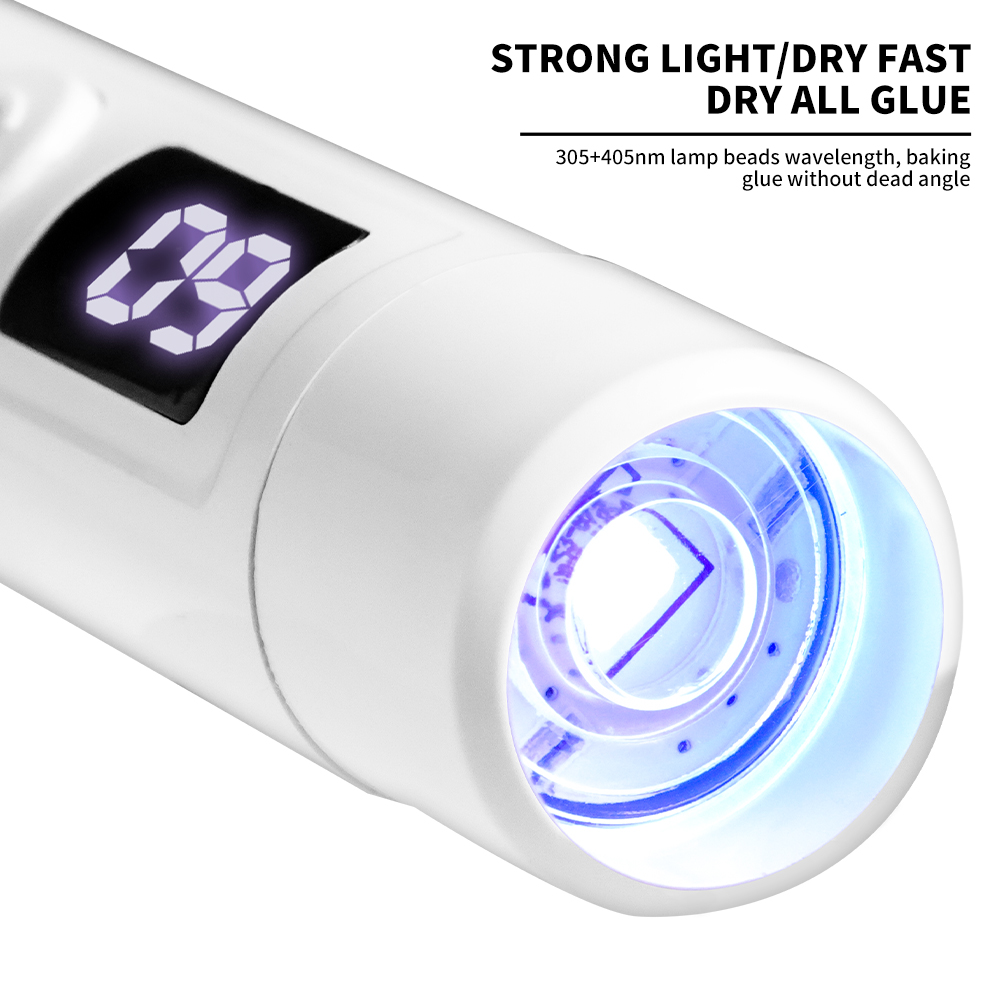 แบบพกพาเล็บ UV LED โคมไฟแบบชาร - Photography Lighting Portrait บทวิจารณ์และราคา
