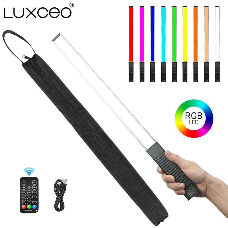 LUXCEO Q508A มือถือ RGB วิดีโอ - Torjim Rgb Photography Video Lighting บทวิจารณ์และราคา