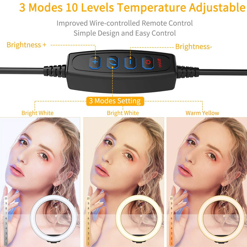 ไฟวงแหวน LED สำหรับถ่ายภาพ ปรั - Torjim Rgb Photography Video Lighting บทวิจารณ์และราคา
