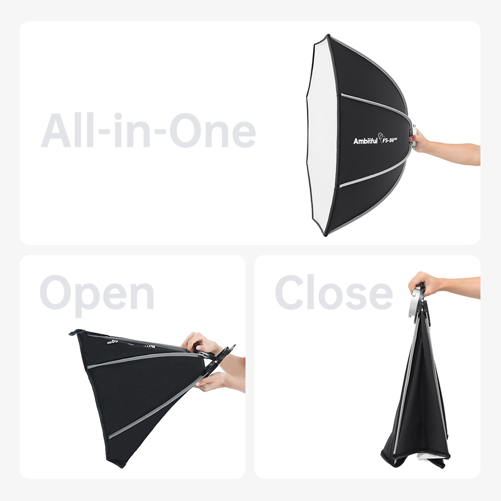 กล่องไฟถ่ายภาพ AMBITFUL FS40PR - Photography Studio Lighting Set Up บทวิจารณ์และราคา