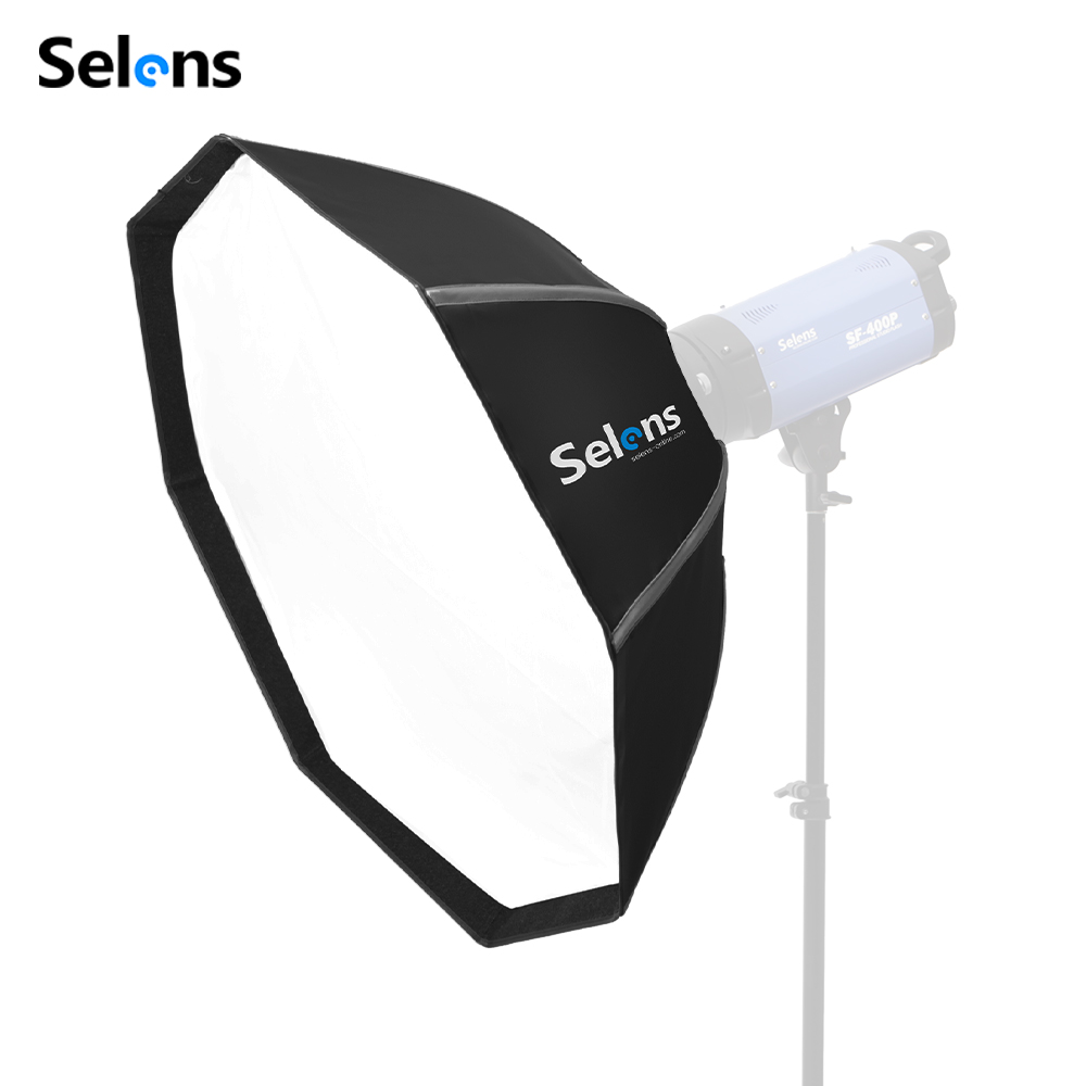 ซอฟต์บ็อกซ์แบบร่ม Selens 82/10 - Photography Studio Lighting Set Up บทวิจารณ์และราคา