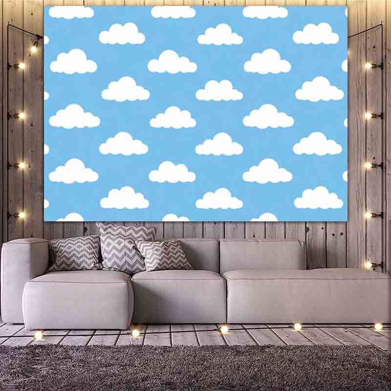 ฉากหลังถ่ายภาพลายการ์ตูนท้องฟ้ - Photography Lighting Background บทวิจารณ์และราคา
