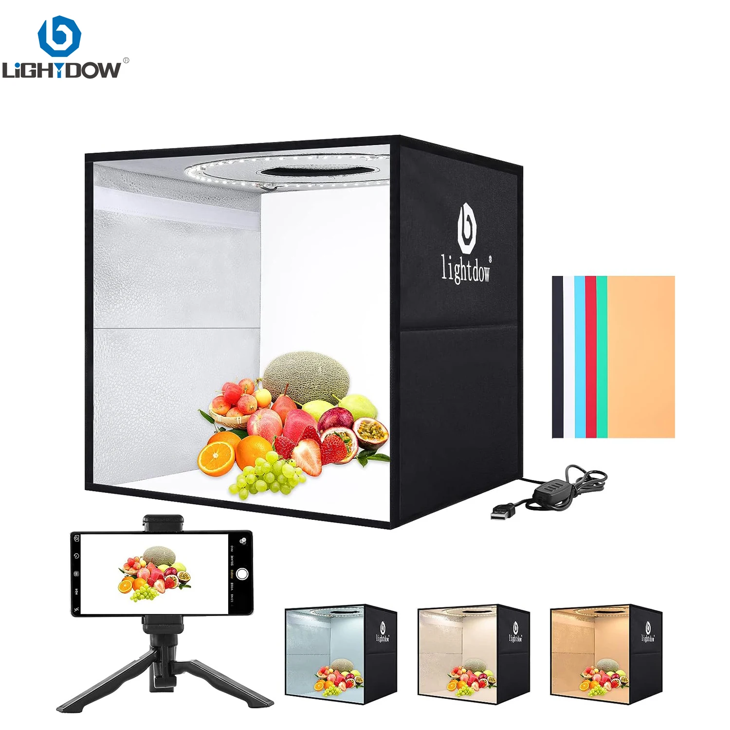 Lightdow Photo Studio Light กล - Photography Lighting Background บทวิจารณ์และราคา