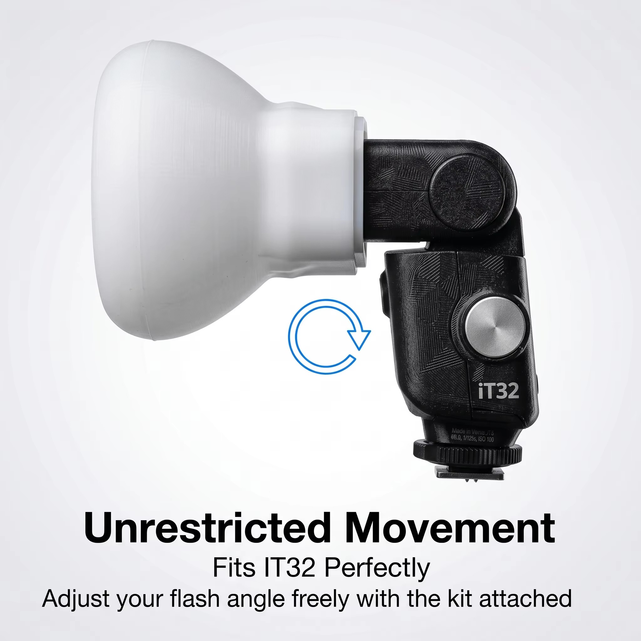 ฝาครอบซิลิโคนสำหรับกระจายแสงแฟ - Photography Lighting No Shadows บทวิจารณ์และราคา