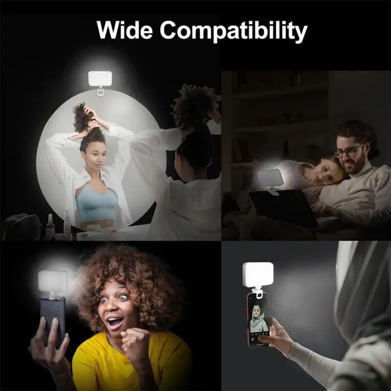 ไฟเซลฟี่ LED พกพาสำหรับ iPhone - Photography Mobile Lighting บทวิจารณ์และราคา