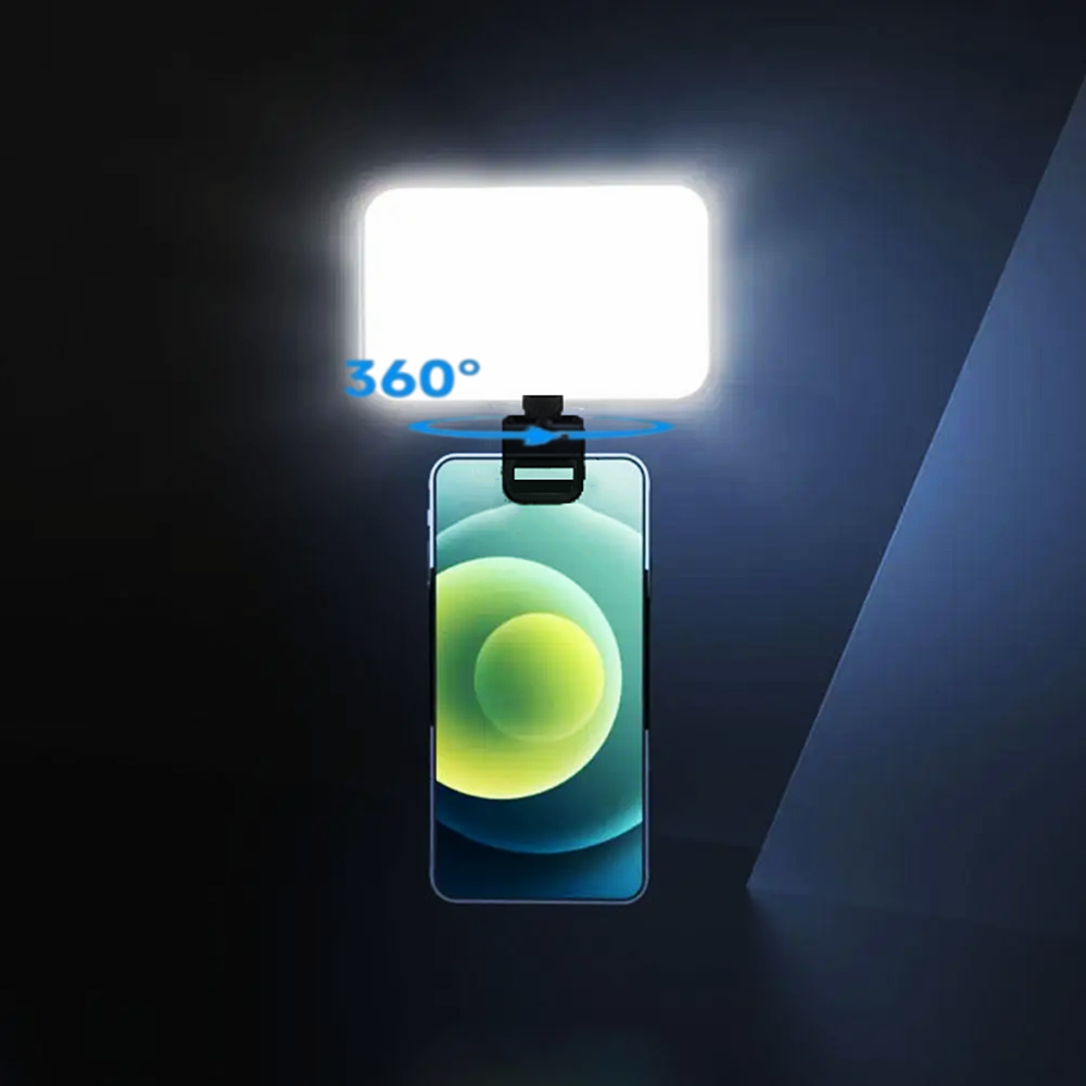 ไฟเซลฟี่ LED พกพาสำหรับ iPhone - Photography Mobile Lighting บทวิจารณ์และราคา