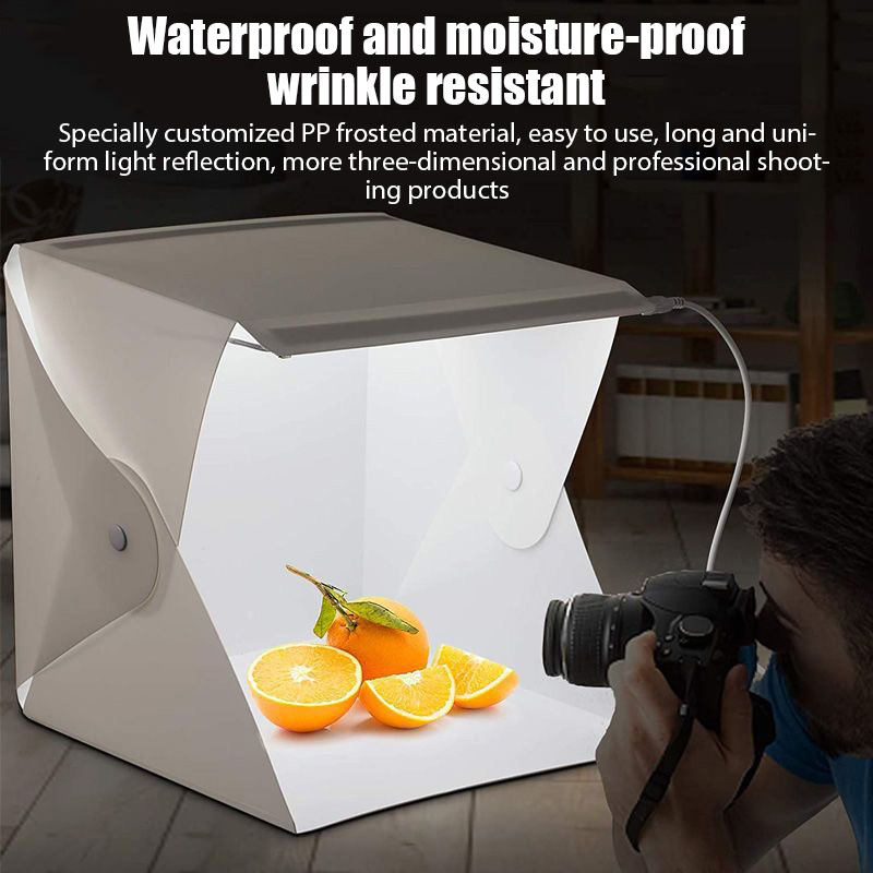 กล่องไฟพับได้แบบพกพาสำหรับถ่าย - Photography Lighting Background บทวิจารณ์และราคา