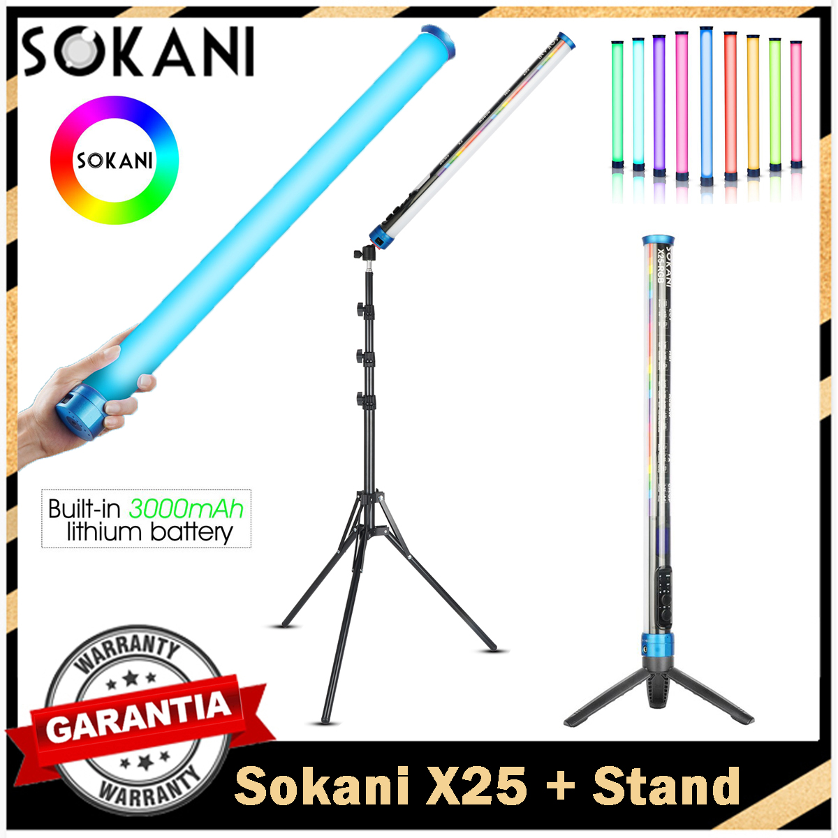 Sokani X25 RGB LED Video Light - Torjim Rgb Photography Video Lighting บทวิจารณ์และราคา