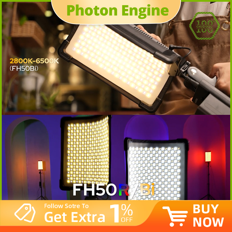 ไฟ LED Godox แบบแผง รุ่น FH50R - Photography Lighting Portrait บทวิจารณ์และราคา