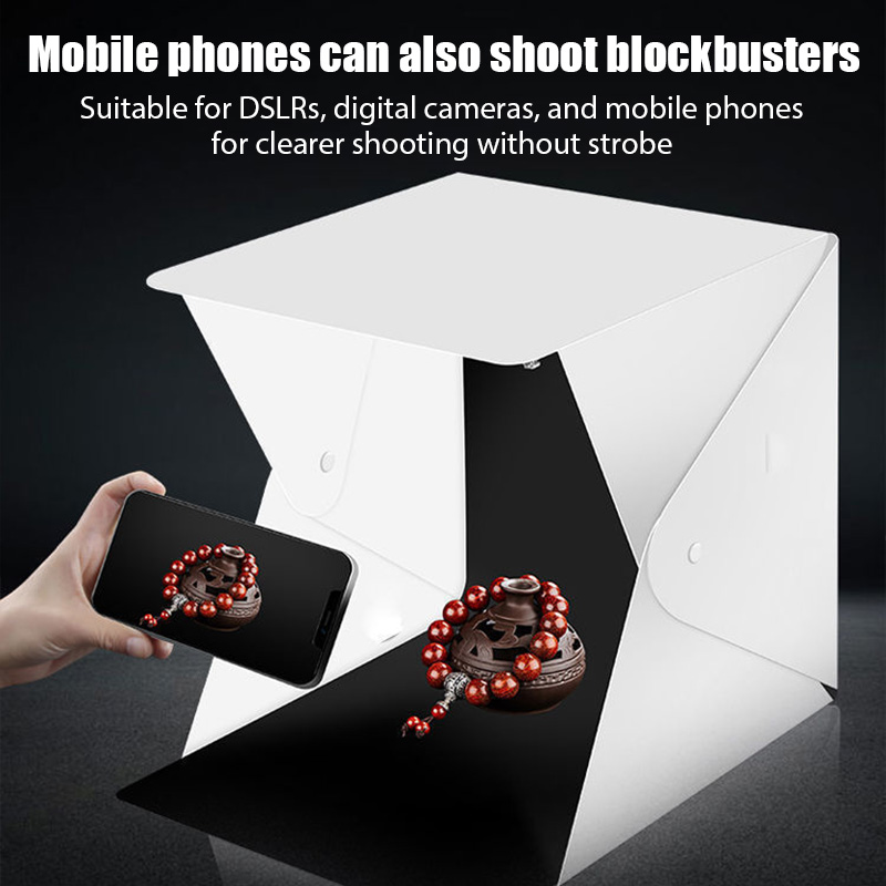 กล่องถ่ายภาพพกพาขนาด 20 ซม. พร - Photography Lighting Background บทวิจารณ์และราคา