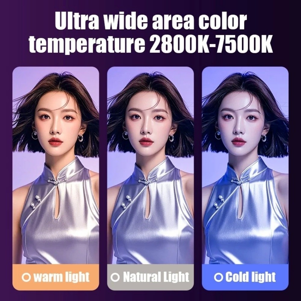 ไฟ LED RGB แบบมือถือ หลากสี ชา - Photography Lighting Studio บทวิจารณ์และราคา