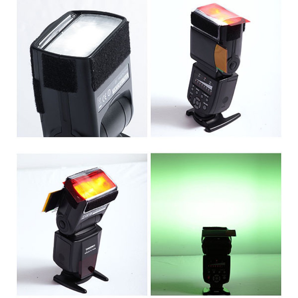 ชุดฟิลเตอร์เจลสำหรับแฟลชกล้อง  - Photography Lighting Portrait บทวิจารณ์และราคา