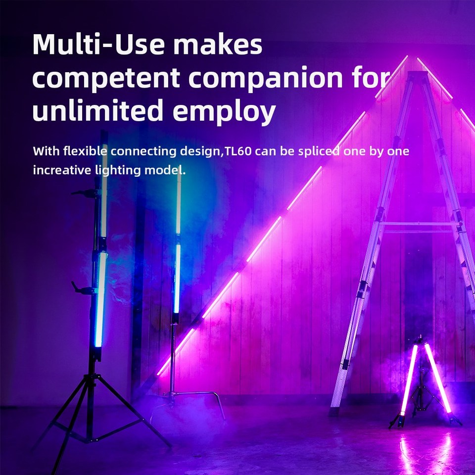 ไฟถ่ายภาพแบบมือถือ Godox TL60  - Torjim Rgb Photography Video Lighting บทวิจารณ์และราคา