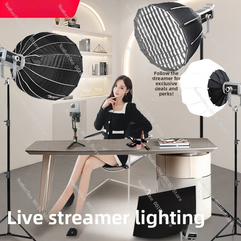 ไฟถ่ายภาพ COB 300W ปรับอุณหภูม - Photography Lighting Portrait บทวิจารณ์และราคา