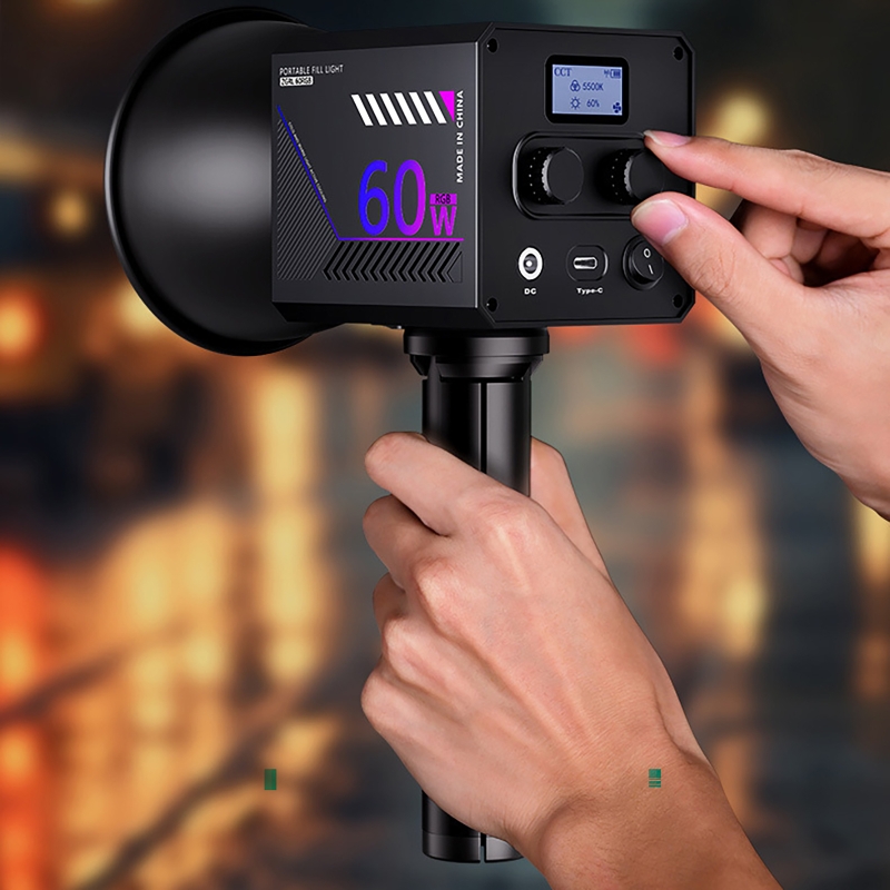 ไฟวิดีโอ RGB 60W แบบพกพา ไฟสตู - Photography Lighting Background บทวิจารณ์และราคา