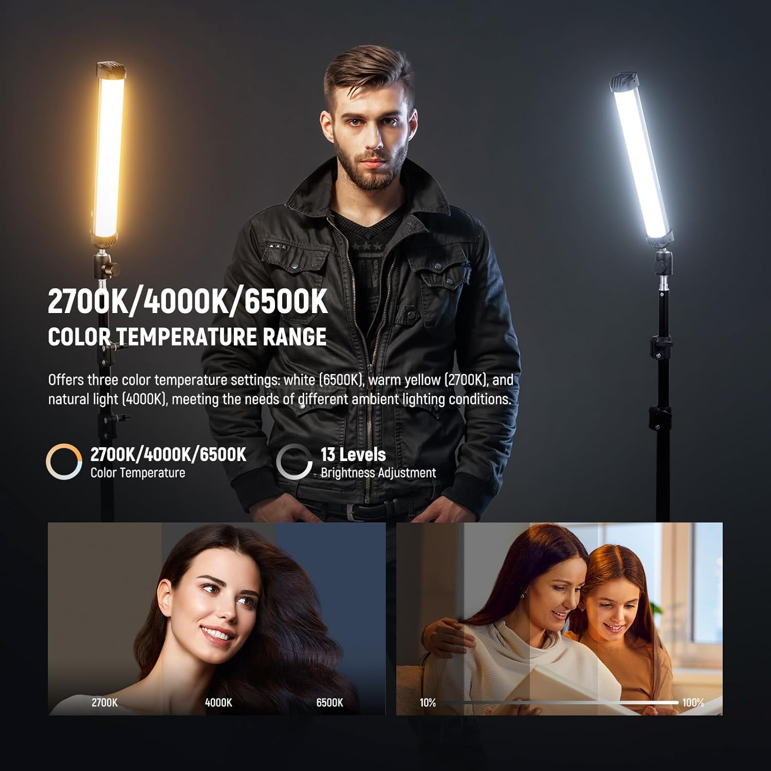ไฟแท่งแม่เหล็ก NEEWER Basics ข - Torjim Rgb Photography Video Lighting บทวิจารณ์และราคา