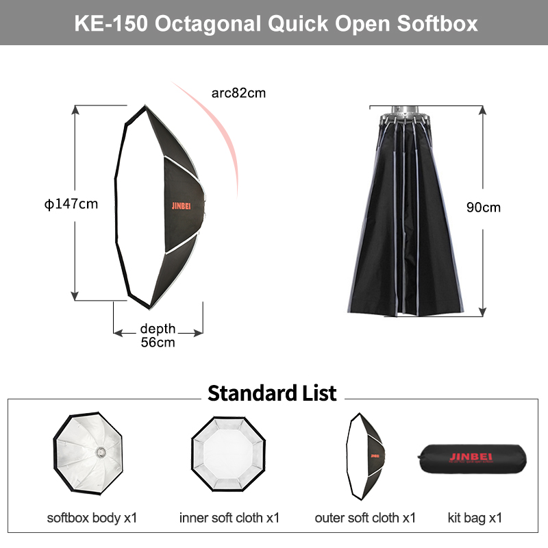ชุดไฟสตูดิโอถ่ายภาพแบบพกพา JIN - Photography Studio Lighting Set Up บทวิจารณ์และราคา