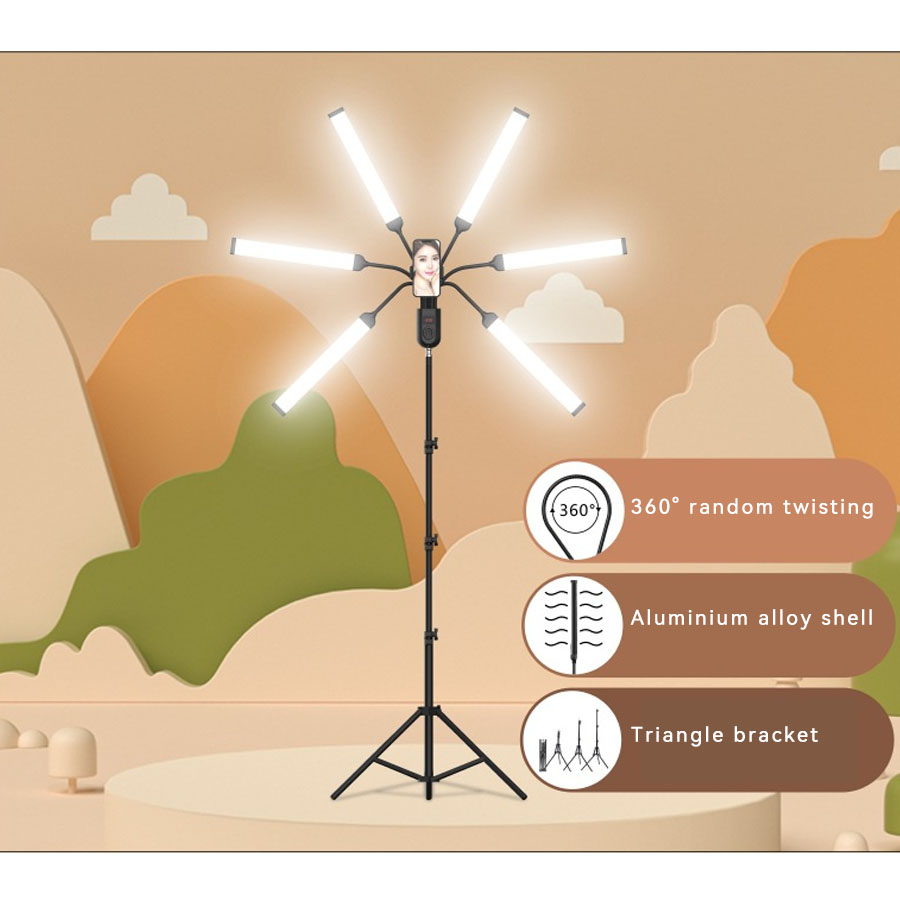 ไฟ LED เงาสองหัว/หัวสี่เหลี่ยม - Photography Lighting No Shadows บทวิจารณ์และราคา