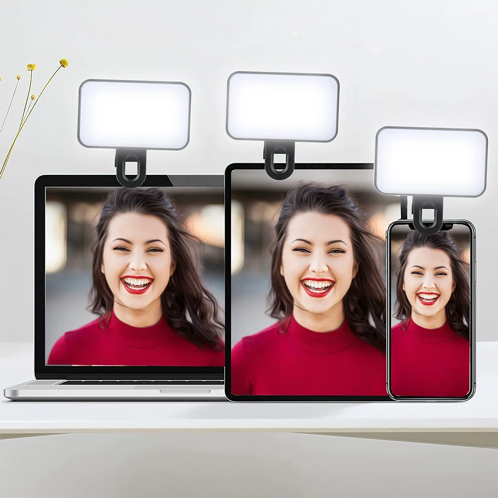 ไฟเซลฟี่ขนาดเล็กแบบพกพา ชาร์จซ - Photography Mobile Lighting บทวิจารณ์และราคา