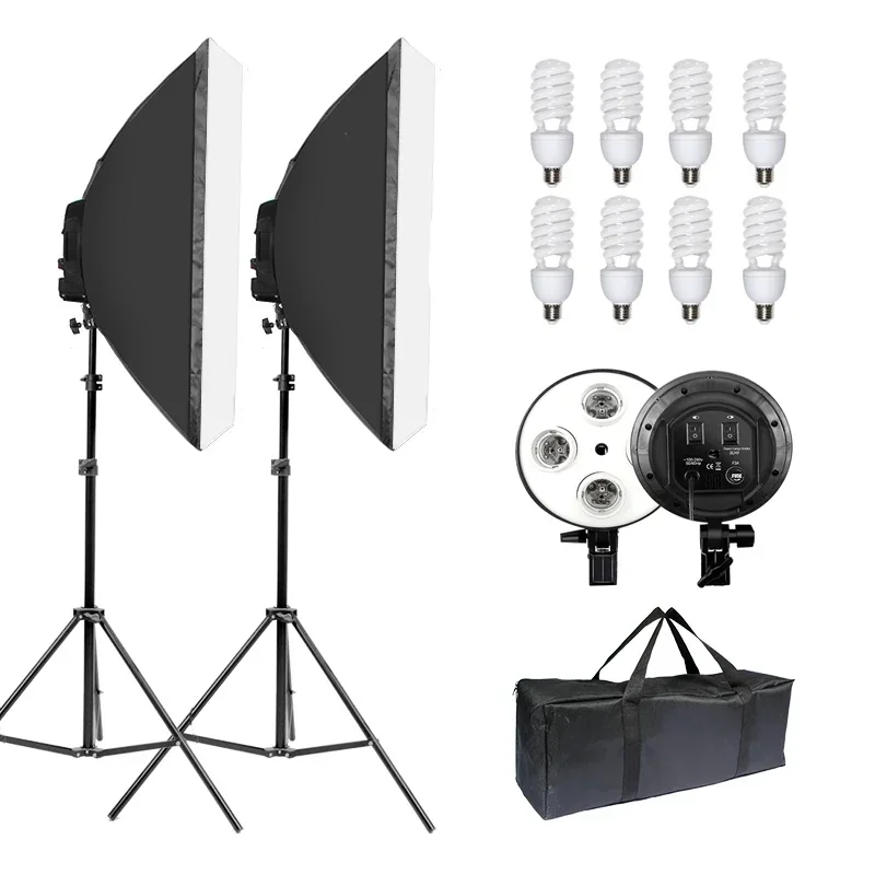 ชุดไฟสตูดิโอถ่ายภาพพร้อมหัวหลอ - Photography Lighting Portrait บทวิจารณ์และราคา