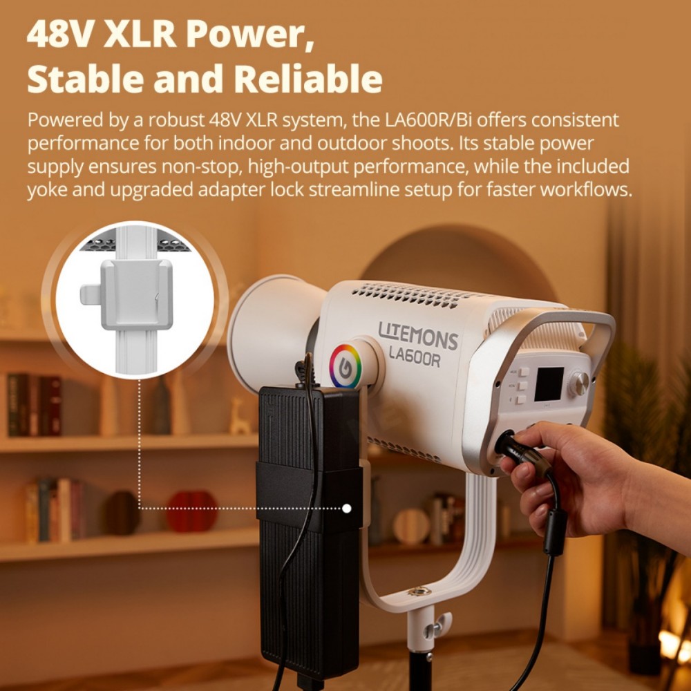 ไฟ LED Godox LITEMONS LA600Bi  - Photography Lighting Portrait บทวิจารณ์และราคา