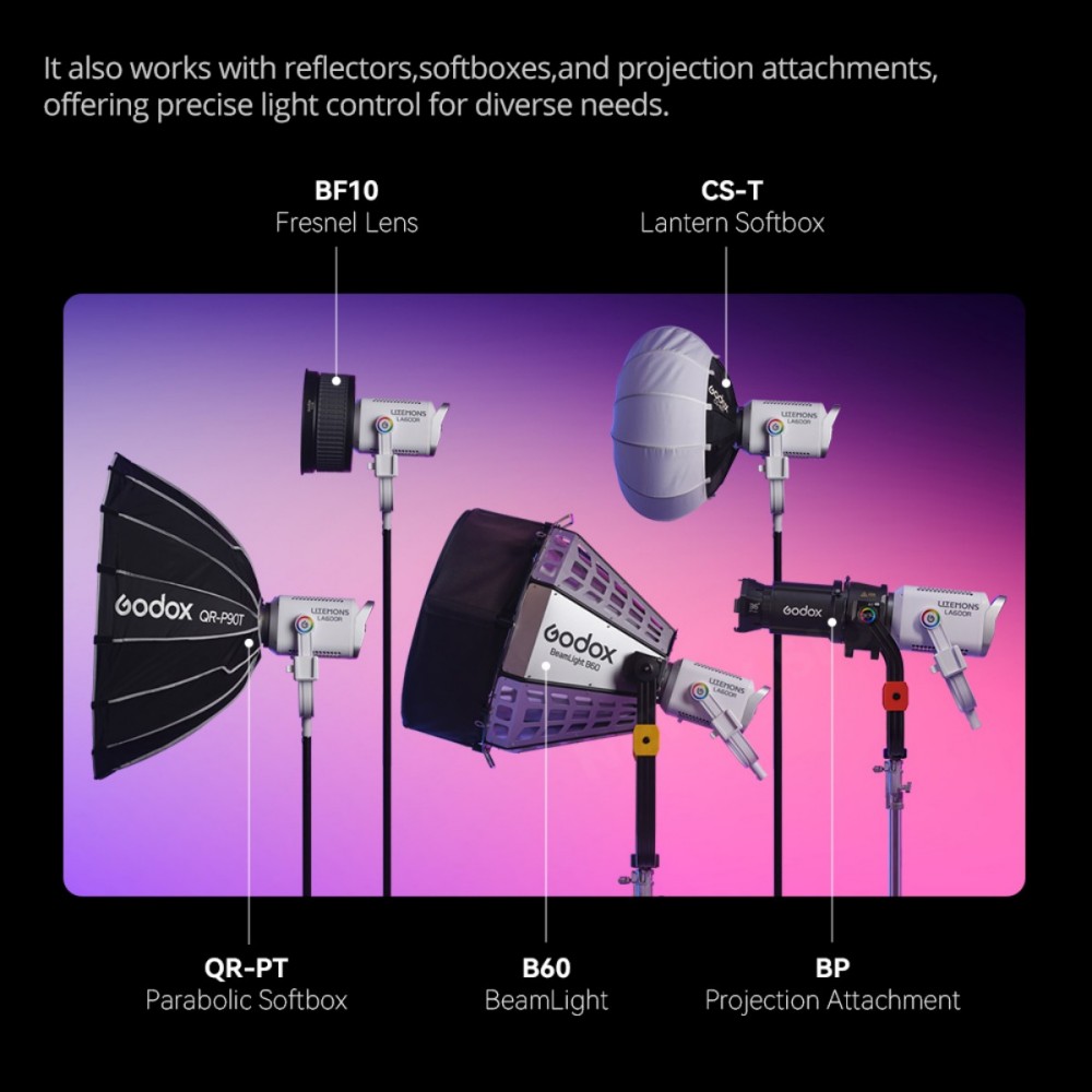 ไฟ LED Godox LITEMONS LA600Bi  - Photography Lighting Portrait บทวิจารณ์และราคา